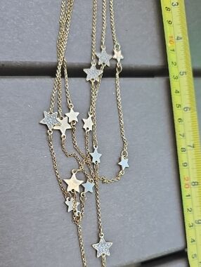 Gold Star Multi-Charm Necklace - Women Jewelry